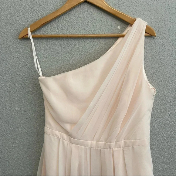 NWT Weddington Way Savannah One Shoulder Prom Evening Bridesmaid Dress Size 8 - Picture 3 of 8